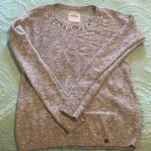 Cute Abercrombie Girls Size XL Bedazzled Sweater
